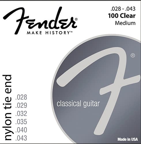 Fender 100 Clear Nylon